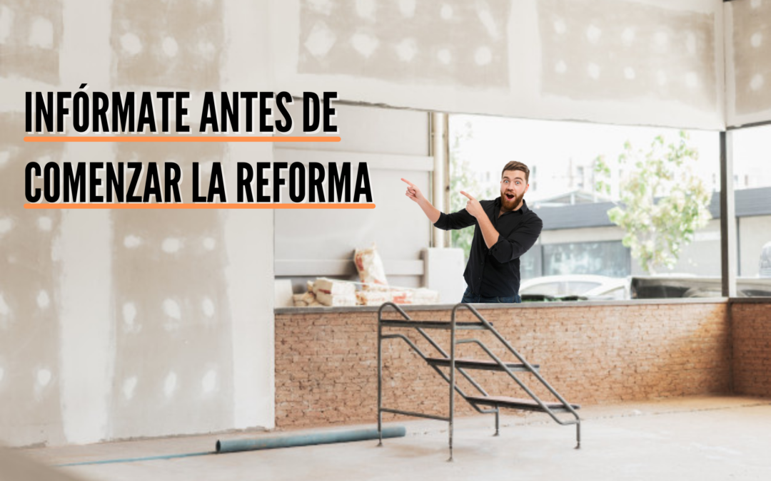 ¿Qué licencias necesito para hacer una reforma?