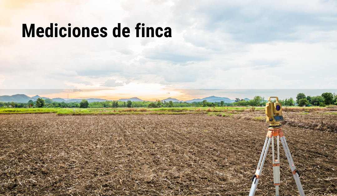 Medir parcela o finca catastral